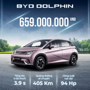 Giá niêm yết xe BYD Dolphin
