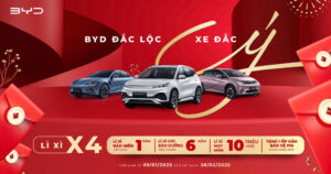 ƯU ĐÃI XE BYD TẠI BYD TÂY HỒ