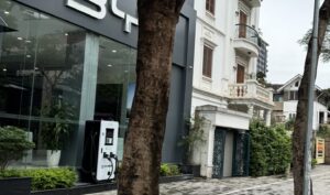 Trạm sạc xe BYD tại BYD Tây Hồ